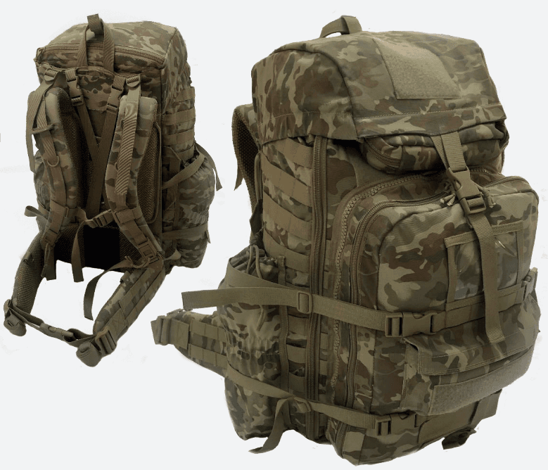 Operational medical bag in camouflage