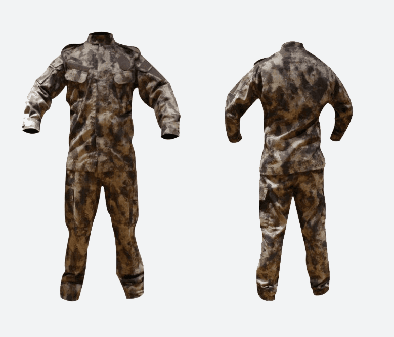 Special forces winter pants, jacket and cap set