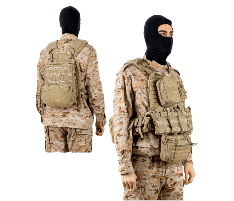 Plate Carrier Tactical Vest Coyote