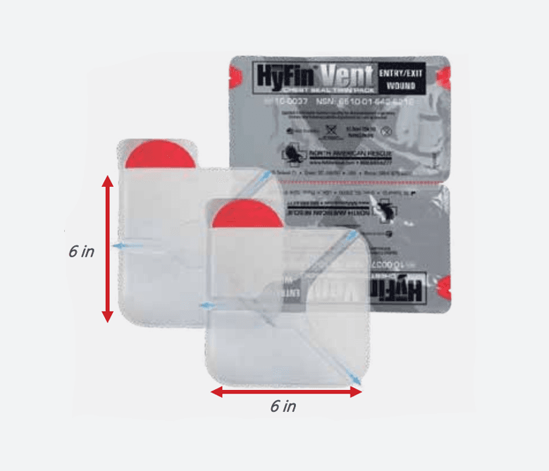 Chest Seals — Vent Twin Pack