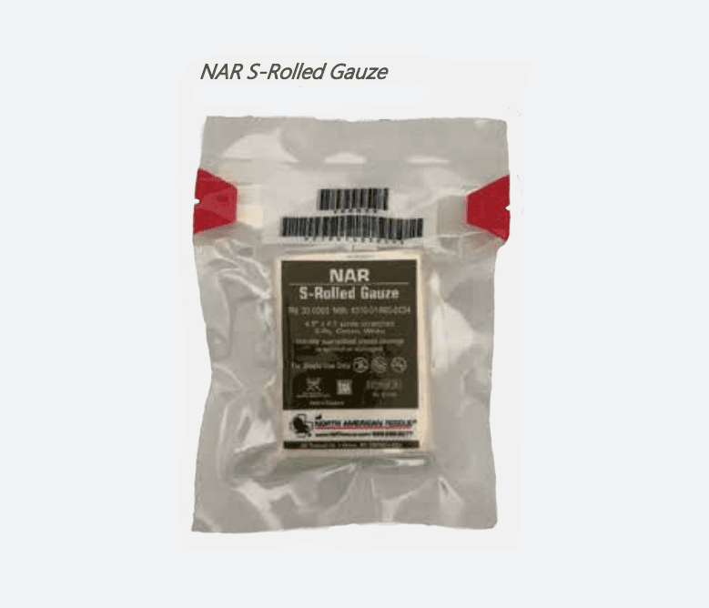 NAR S-Rolled Gauze